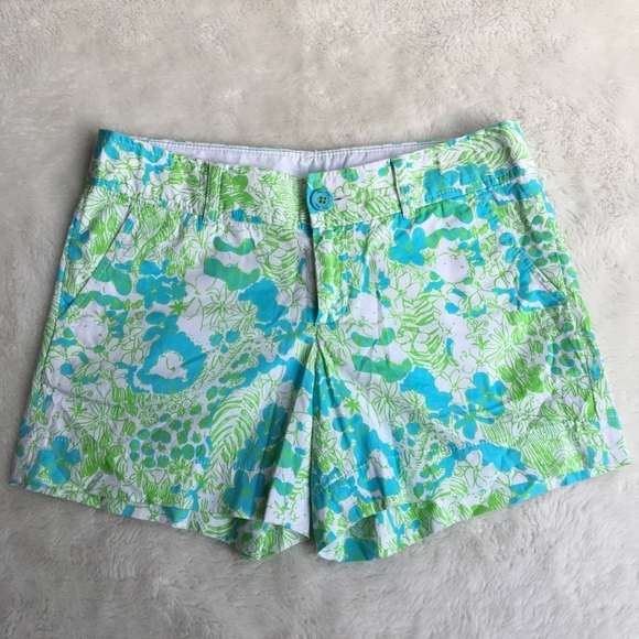 Lilly pulitzer Style 32376 CALLAHAN shorts sz 4